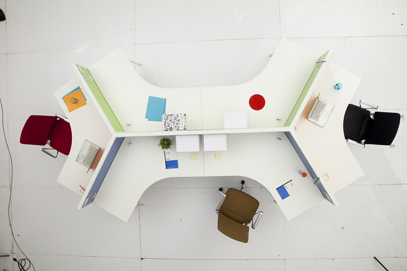 异型屏风工作位 异型屏风工作位
