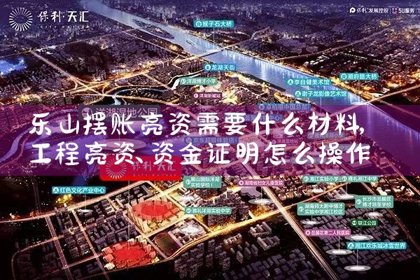 曲靖亮资摆账需要哪些材料