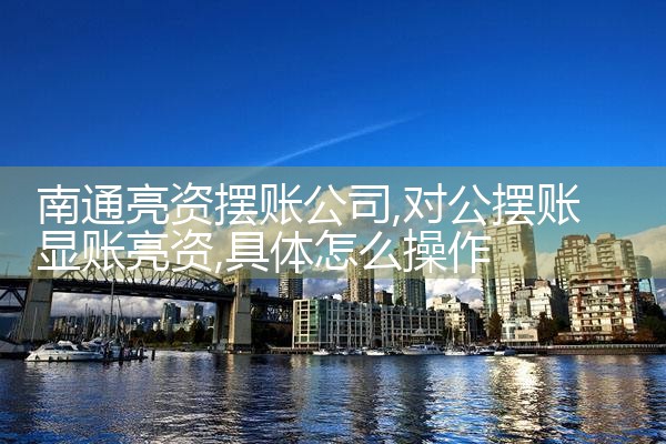 南通亮资摆账公司