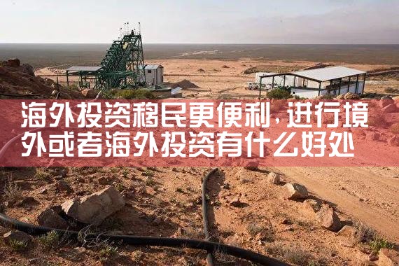 海外投资移民更便利