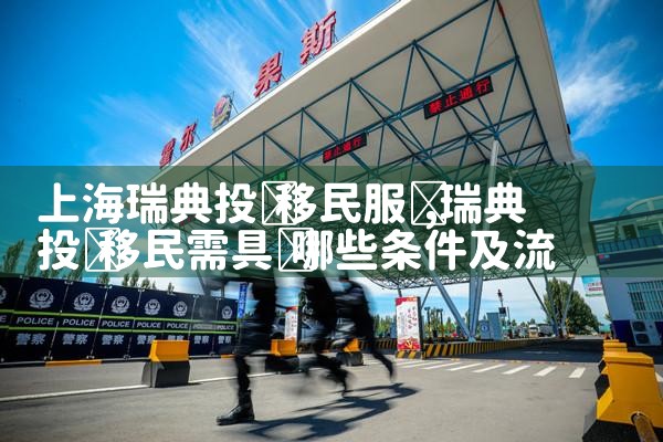 上海瑞典投资移民服务
