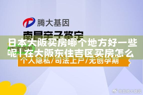 日本大阪附近买房费用流程