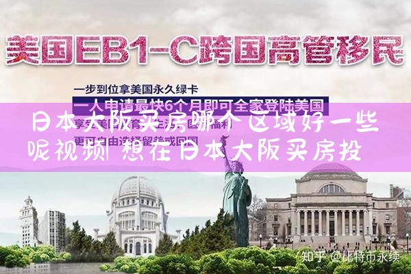 去大阪买房攻略视频