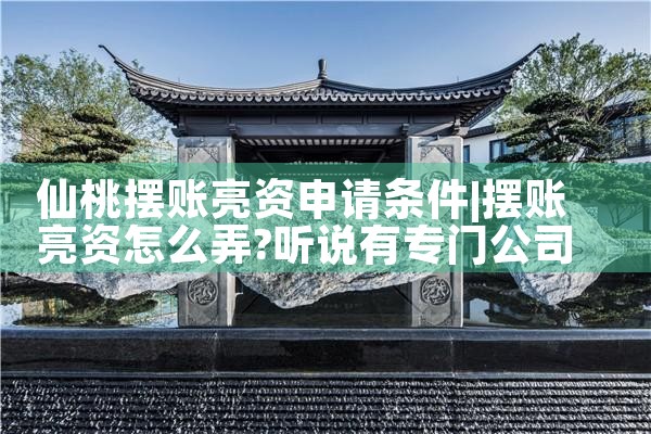 深圳市增资验资摆账亮资