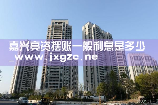 嘉兴亮资摆账一般利息是多少