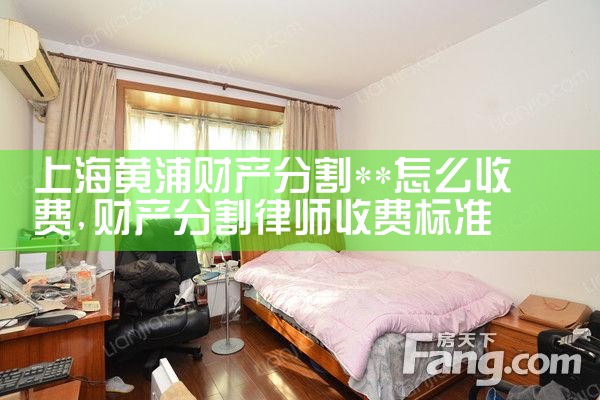 上海黄浦财产分割**怎么收费
