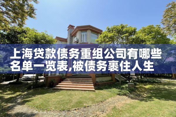 上海个人债务重组协议
