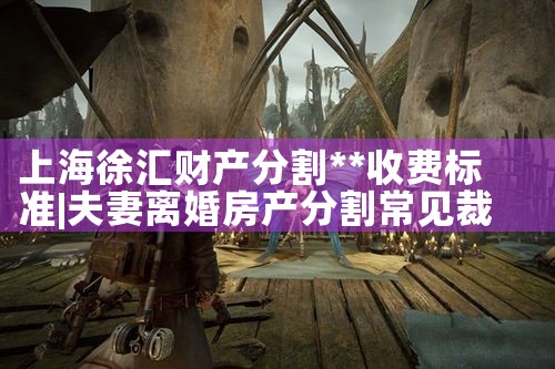 上海徐汇财产分割**收费标准