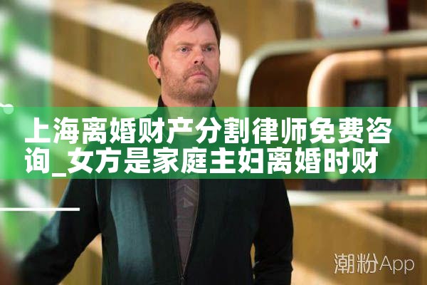 上海离婚财产分割律师免费咨询