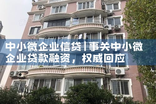 中小微企业信贷