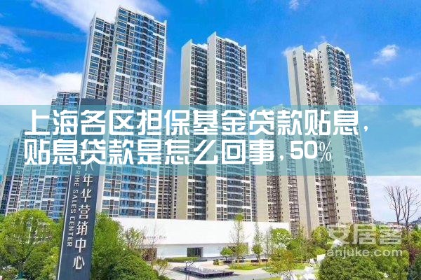 上海市中小微担保基金贴息是多少