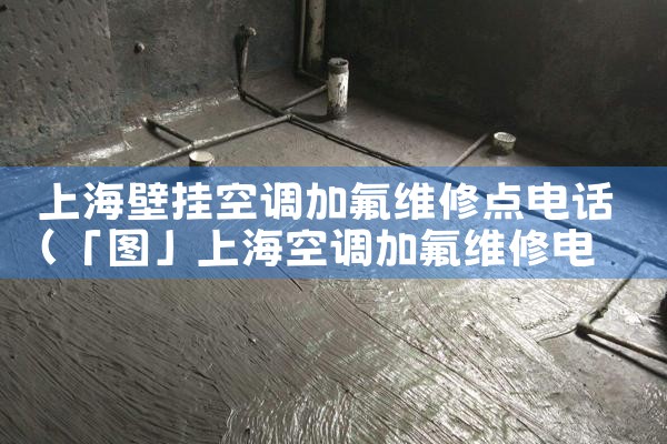 上海壁挂空调加氟维修点电话|7*24小时上门维修服务