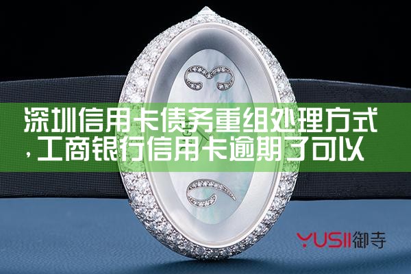 深圳信用卡债务重组处理方式