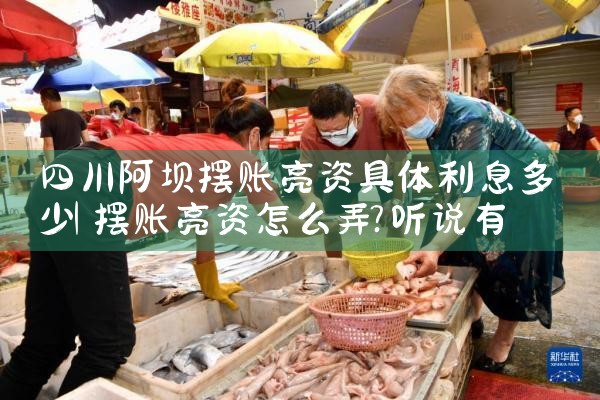 四川阿坝摆账亮资具体利息多少